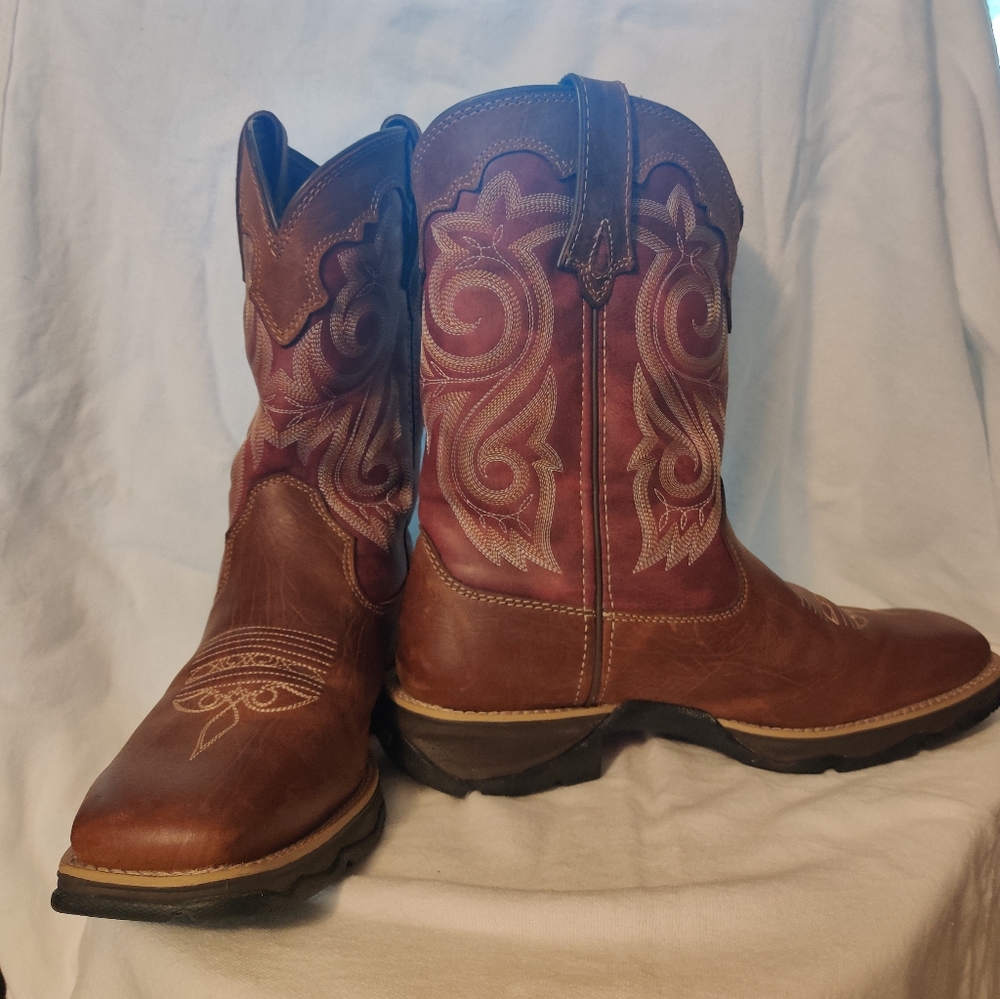 Women's Durango Leather Cowboy  Boots, 10m US